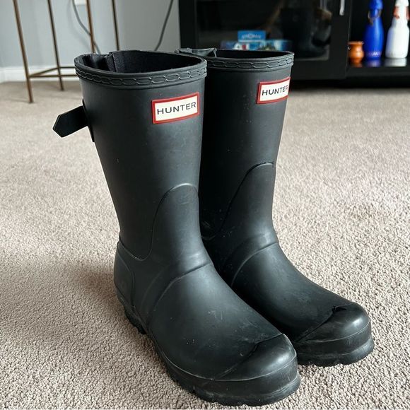 Hunter Women’s original short rain boots - Picture 1 of 15